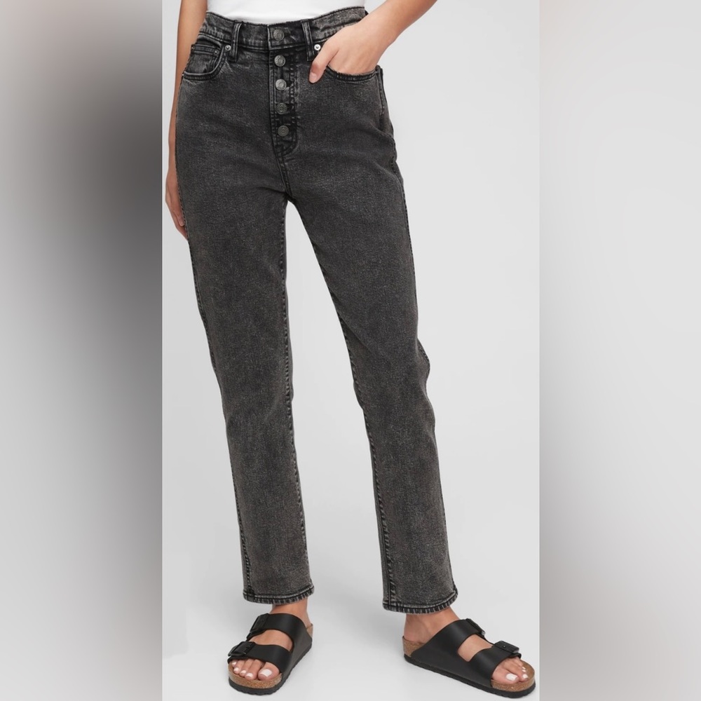 Gap High Rise Vintage Slim Jeans With Washwell 10 / 30